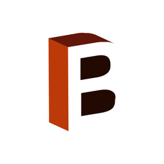 Monogram initial b letter mark logo design. Monogram design vector b logo. Monogram initial letter mark b logo. Design simple b monogram