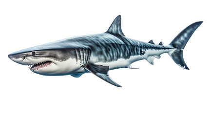 Fototapeta premium Shark Isolated