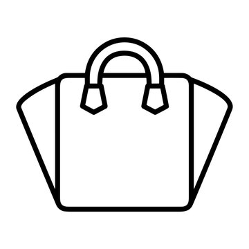 
Shopping icon symbol vector image. Illustration of online shop of the ecommerse store promotion design image