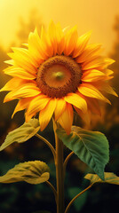Fototapeta premium sunflower in the sun