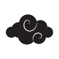 chinese cloud silhouette decor