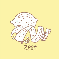 Alphabet Z For Zebra Vocabulary School Lesson Cartoon Digital Stamp Outline