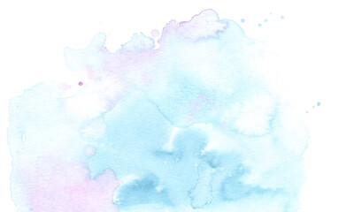 Fototapeta na wymiar Vector hand painted pastel watercolour texture background