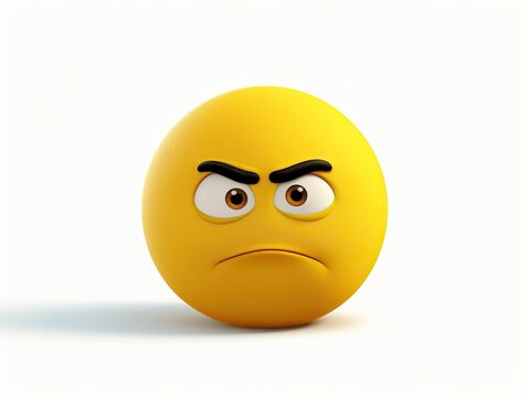 3d smiley with a smile