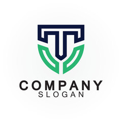 Letter T logo icon design template