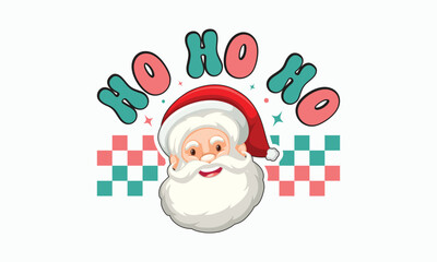 Ho ho ho svg, Christmas SVG Bundle, Merry Christmas svg, Christmas Ornaments Svg, Christmas SVG Bundle, Christmas Shirt Svg, christmas svg, Retro Christmas SVG, Cut Files Cricut, Silhouette