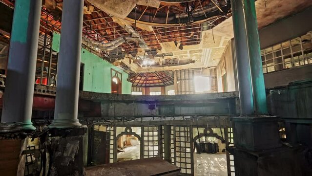 Naturally-lit Dilapidated Mansion