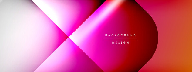 Vector abstract line background with glowing effects and shadows. Vector Illustration For Wallpaper, Banner, Background, Card, Book Illustration, landing page