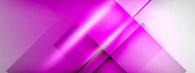 Abstract lines geometric techno background layout