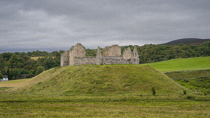 The Highlands Ruthven Barracks under cloudy skies