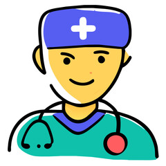 illustration of doctor 