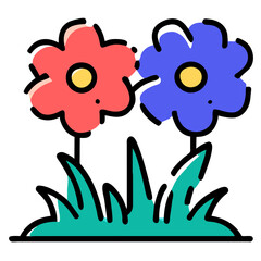 illustration of flower