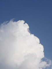 blue sky with clouds