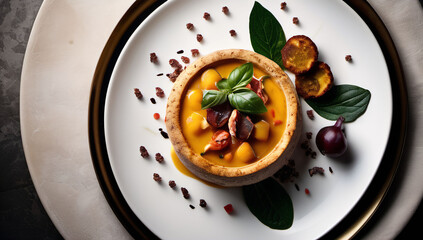 Beautiful food close-up shot