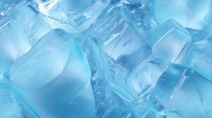 Ice close up background
