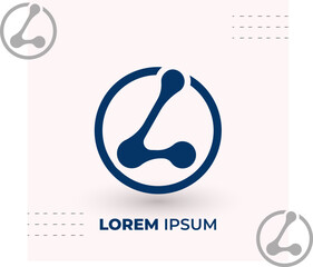 Creative L Tech or IT logo Design For your Company