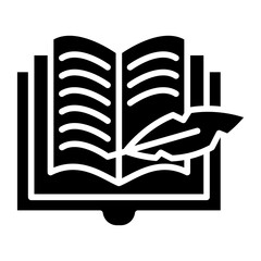 Vector Design History Book Icon Style