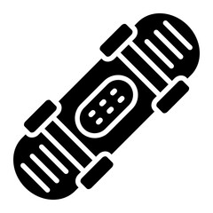 Vector Design Skateboard Icon Style