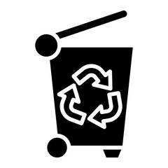 Vector Design Trash Can Icon Style