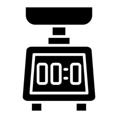 Vector Design Kitchen Scale Icon Style