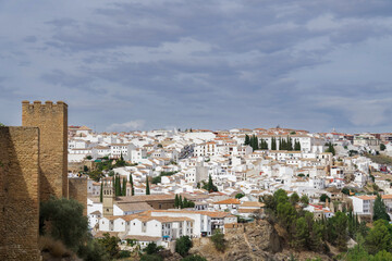 Fototapeta na wymiar panoramic view of the city of Ronda,Spain