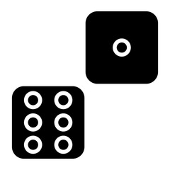 Vector Design Dice Icon Style