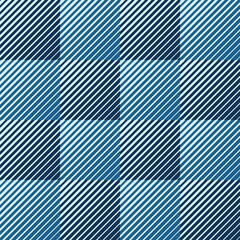 Abstract geometric seamless lines vector pattern. Color halftone lines pattern. Vector parallel slanting, oblique lines texture. Blue color lines. Color geometric background.