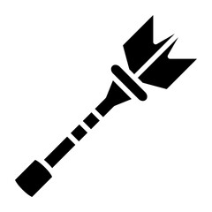Vector Design Lance Icon Style