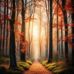 Obraz premium Encourage the idea of letting go of what no longer serves us in order to grow.