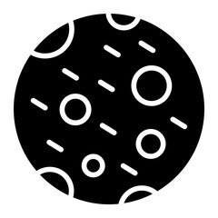 Vector Design Moon Icon Style