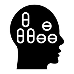 Vector Design Addiction Icon Style