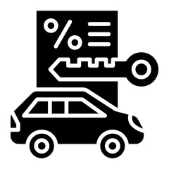 Vector Design Leaseing Icon Style