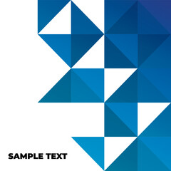 Premium background design with blue line pattern. Vector horizontal template for digital lux business banner, contemporary formal invitation, luxury voucher, prestigious gift certificate