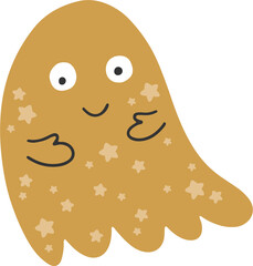 Ghost vector flat illustration
