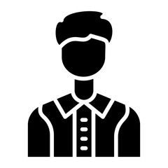 Male Model Icon Style