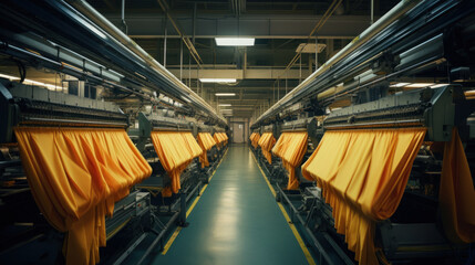 Within the textile manufacturing industry - obrazy, fototapety, plakaty