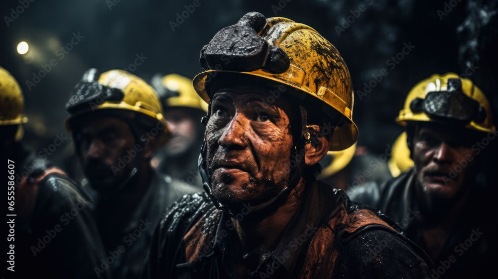 Canvas Prints workers stuck in mine are worried