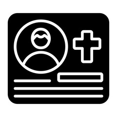 Obituary Icon Style