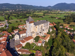 Cathedral of Notre-Dame de Saint-Bertrand de Comminges, Saint-Bertrand-de-Comminges, Haute-Garonne,...