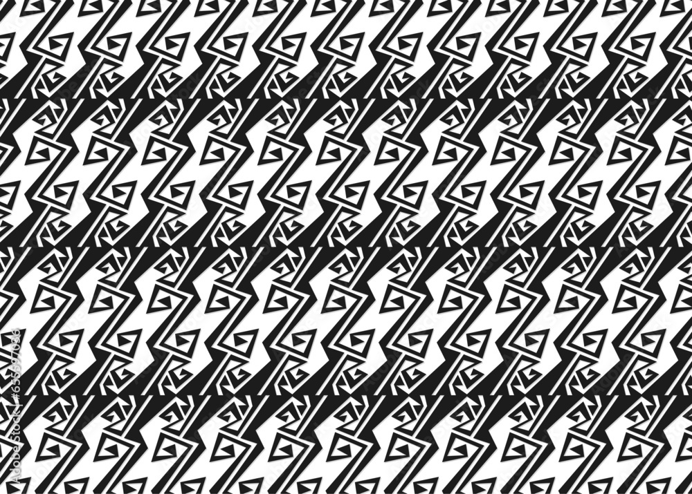 Poster minimalist background with simple ethnic ornament pattern. geometric aztec pattern