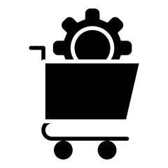 Ecommerce Solutions Icon Style