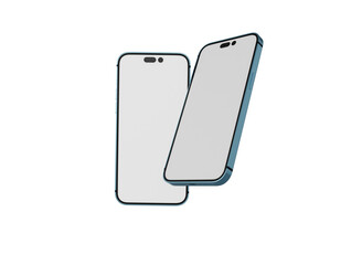 front  and back smartphone mobile -  Iphone 15 pro max 
