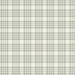 Vector checkered pattern or plaid pattern in green and bw. Tartan, textured seamless twill for flannel shirts, duvet covers, other autumn winter textile mills. Vector Format