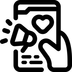 mobile promotion icon