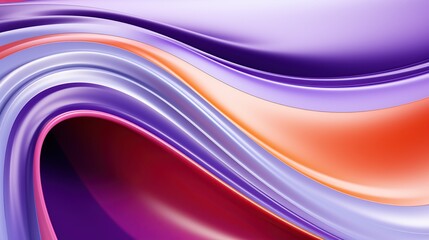 Abstract 3d colorful flow gradient smooth modern background. generative ai