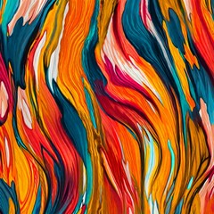 Colorful oil painting abstract wallpaper background 2