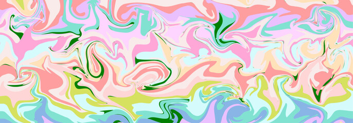 Fototapeta na wymiar Groovy hippie Liquid marble texture.Wavy marble psychedelic swirl.Y2k aesthetic.Groovy hippie Liquid marble texture posters.Trendy 70s retro psychedelic style.