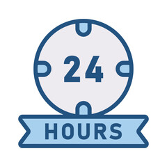 24 Hour Service Icon