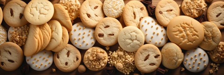 Sugar cookies , Hd Background, Background For Computers Wallpaper - obrazy, fototapety, plakaty