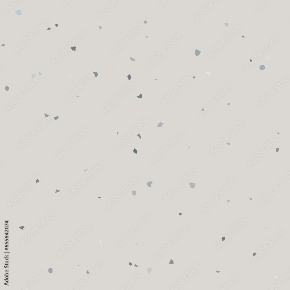 Aufkleber Terrazzo flooring textured surface modern abstract pattern. Vector seamless abstract repeat with chips of marble or granite in soft pastel colors.